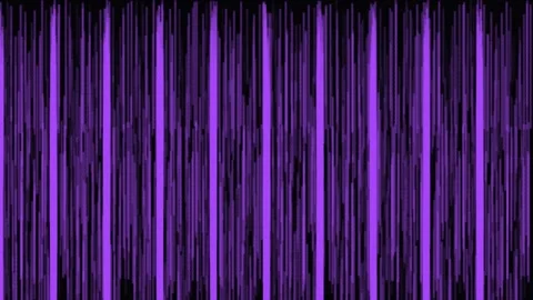Abstract purple sound wave pattern with black copy space for text overlay Stock Footage 341691124