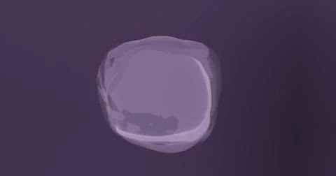 Abstract Purple Sphere on Dark Background looping animation Stock Illustration