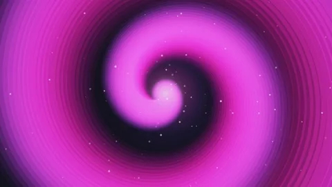 Abstract purple spiral background with light dots and swirling motion effec.. Video stock 341179583