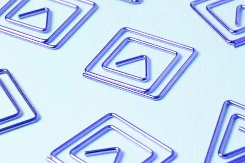 Abstract purple square shape pattern Stock Photos