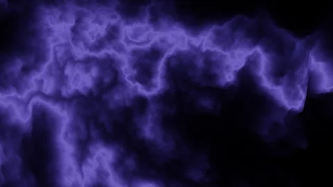 Abstract purple storm clouds and electric plasma background, seamless motion 库存影片 333163896