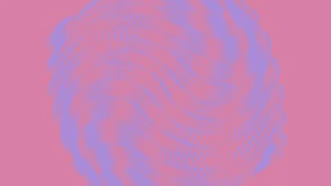 Abstract purple swirl pattern on a pink background Illustrazione stock