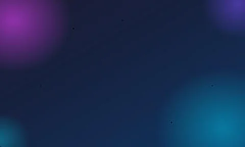 Abstract purple teal gradient background with soft spheres Stock Illustration