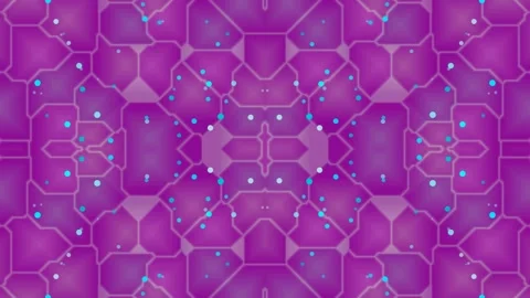 Abstract Purple Technology Background with Circuit Board Pattern Stock Footage 332199779