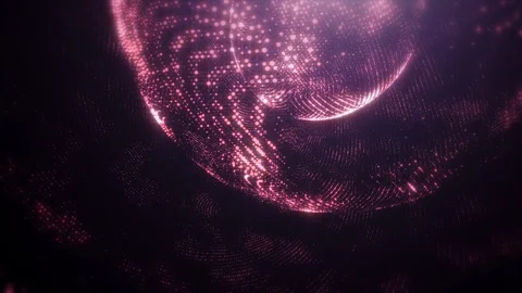 Abstract Purple Technology Motion Background Stock Footage 110704120