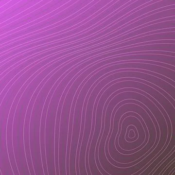 Abstract purple topographic map background with elegant white contour lines.. Stock Illustration