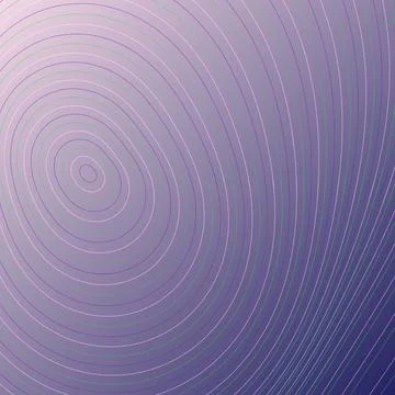 Abstract purple topographic map line pattern background with concentric wav.. Stockillustratie