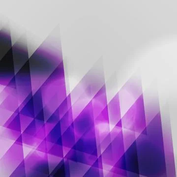 Abstract Purple Triangle Background - Vector Illustration Stock Illustration