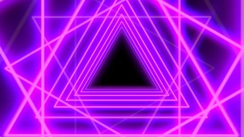 Abstract purple triangles Vidéo 101761339