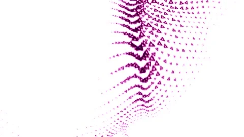 Abstract Purple Triangles Stock Footage 289125196
