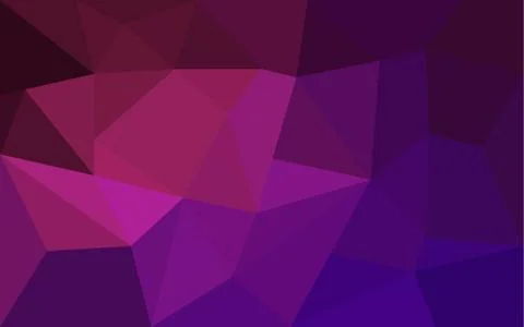 Abstract purple triangles vector background Stock Illustration