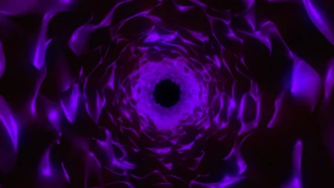 Abstract Purple tunnel background Video stock 173041503