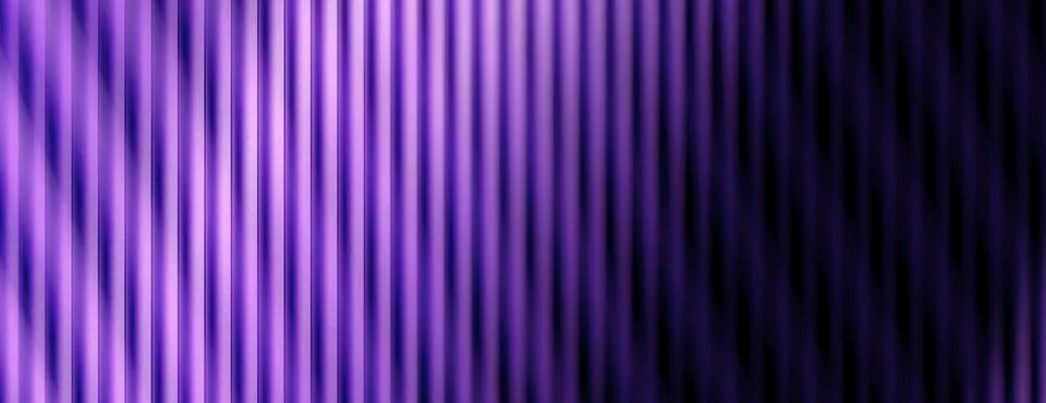 Abstract Purple Vertical Light Bars on Dark Gradient Background Stock Illustration