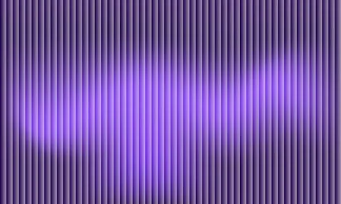 Abstract purple vertical stripes pattern with glowing violet light effects Stock Illustration