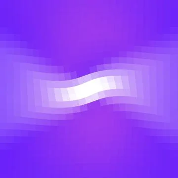 Abstract Purple Wave Background with Distorted Geometric Grid Stock Illustration