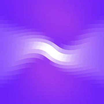 Abstract Purple Wave Background with Geometric Grid Pattern Stock Illustration