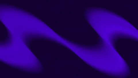 Abstract purple wave motion flowing across a dark background in a loop Stock Footage 346225204