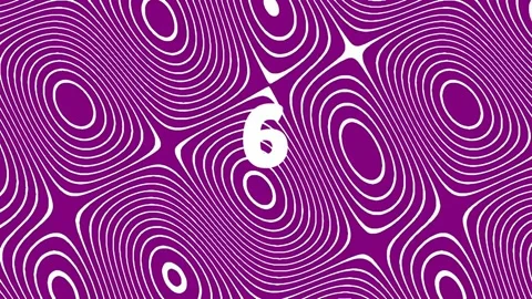 Abstract purple wave pattern background with swirling hypnotic circles for .. Stock Footage 342114486