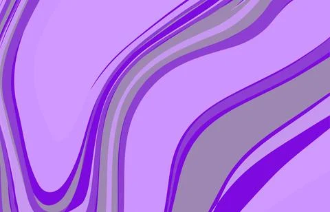 Abstract Purple Wave Pattern Background With Smooth Curves And Soft Gradients イラスト素材