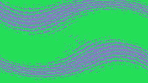 Abstract purple wave pattern on a bright green background Stockillustratie