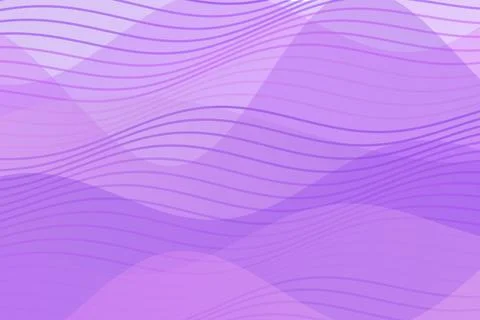 Abstract purple wave pattern with flowing lines and curves Stock Illustration