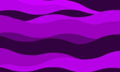 Abstract purple wave pattern.  Fluid, dynamic design ideal for backgrounds, w 스톡 일러스트