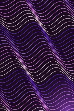 Abstract Purple Wave Pattern Stock Photos