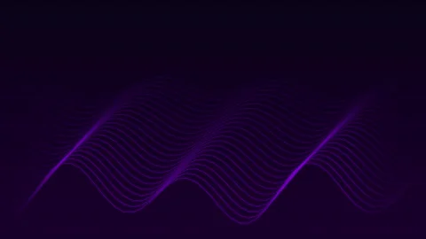 Abstract Purple Waveform Animation Video stock 344247967