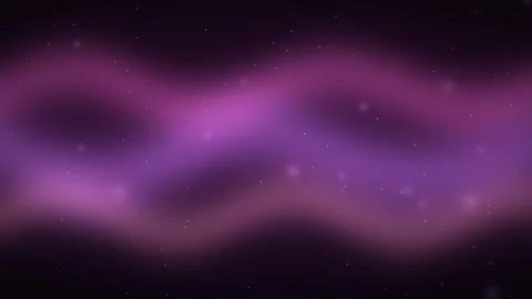 Abstract Purple Waves with Floating Particles Motion Background 스톡 동영상 347963275