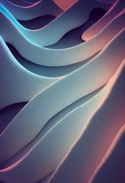 Abstract purple waves pattern Stock Illustration