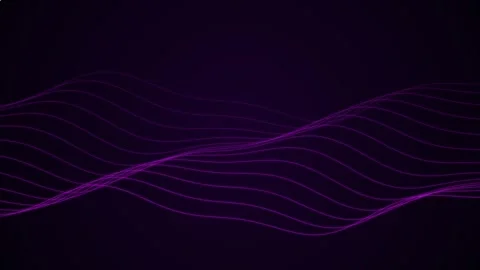 Abstract Purple Wavy Lines Background Stock Footage 344425721