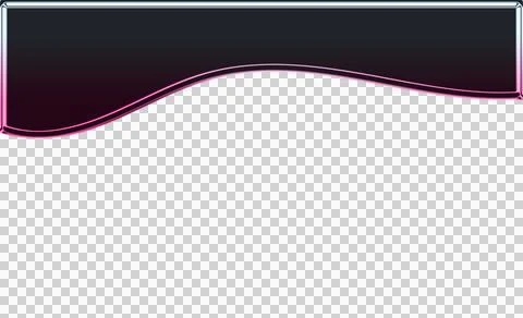 Abstract of purple wavy lines on dark gradient background with black bars Stock Illustration