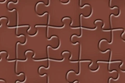Abstract puzzle background Stock Illustration