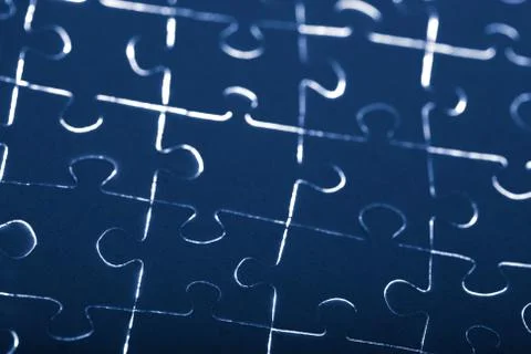 Abstract puzzle background Stock Photos