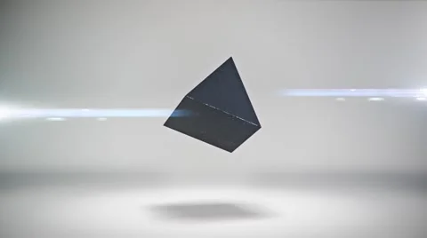 Abstract pyramid rotate animation Stock Footage 60402685