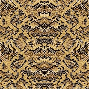 Abstract Python snake skin wallpaper Stock Illustration