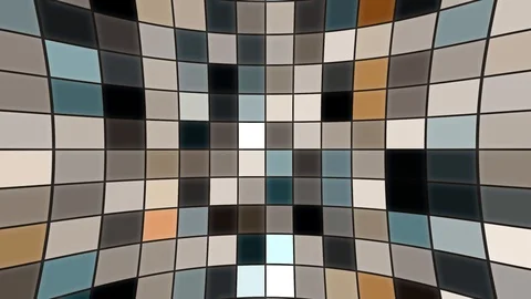 Abstract quadratic background. 4K motion graphics. Stock Footage 130002789