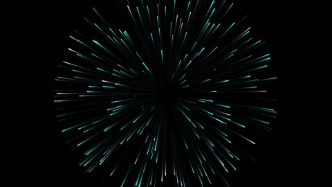 Abstract Quantum Data Vortex Solid Background 4K Seamless Loop Stock Footage 343209742