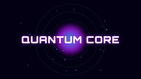 Abstract Quantum Energy Core Vortex Background for Sci-Fi Technology Visual.. Stock Footage 337502445