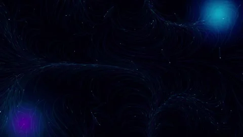 Abstract Quantum Plasma Drift 4K Seamless Loop Stock Footage 343211534