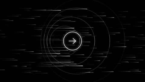 Abstract Quantum Relativistic Laser Vector Impulse &amp; Shockwave Tunnel 4K Motion 库存影片 343699561