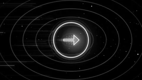 Abstract Quantum Relativistic Laser Vector Impulse &amp; Shockwave 4K Motion Loop 库存影片 343699563