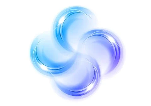 Abstract quarterfoil Illustrazione stock