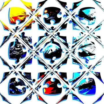 Abstract Quest Stock Illustration