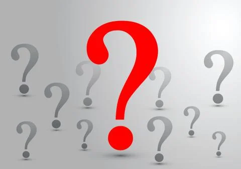 Abstract question mark background Illustrazione stock