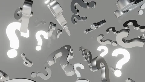 Abstract Question Tunnel Stock-Footage 310491673