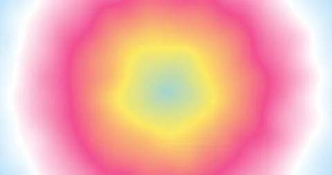 Abstract radial color gradient background with liquid style waves featured pink Stock Footage 233596987