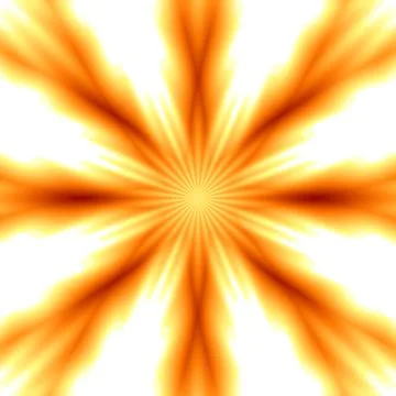 Abstract Radial Design Stock Illustration