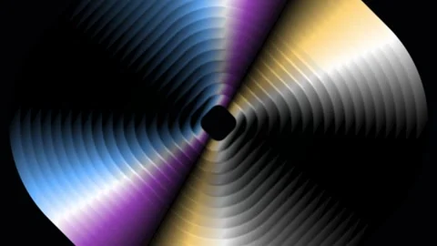 Abstract Radial Gradient Animation Stock Footage 343411335
