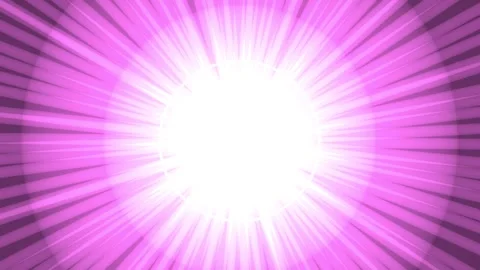 Abstract radial light burst, perfect for digital design Stock Footage 303443494